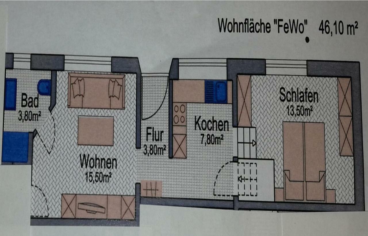 Ferienwohnung Gravemeier Ladbergen エクステリア 写真